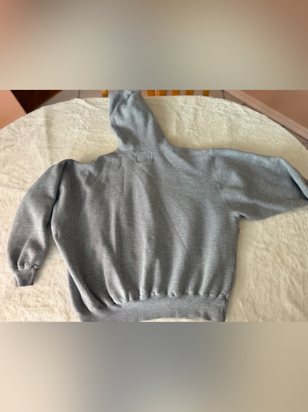 Pepsi Gray Hoodie XL Vintage Logo Pullover Sweatshirt Graphic Hooded Top - Picture 3 of 7